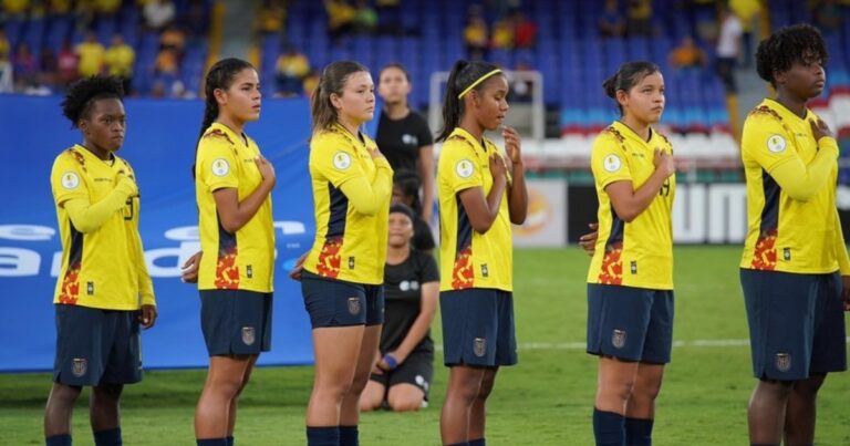 Ecuador perdió ante Paraguay y no pudo consagrarse en el Sudamericano Femenino Sub 17