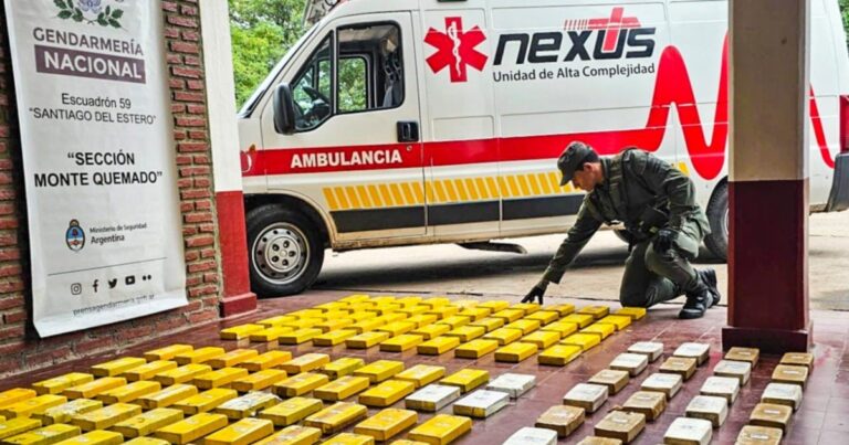 Detienen a otro salteño por la narco ambulancia