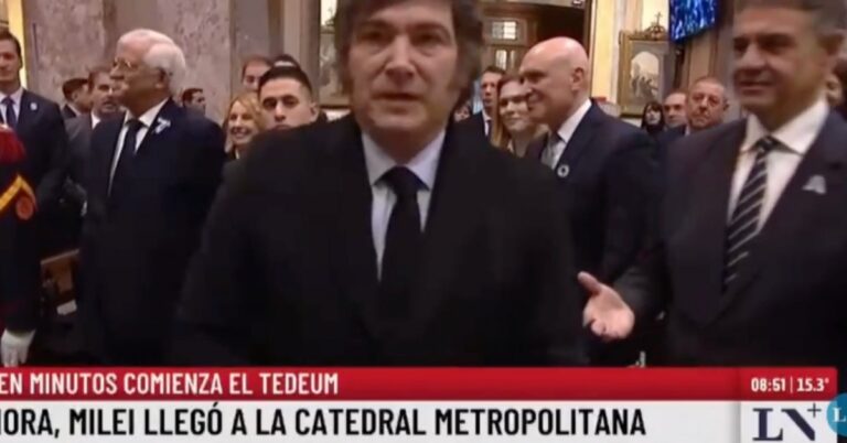 Milei dejó con la mano en el aire a Jorge Macri