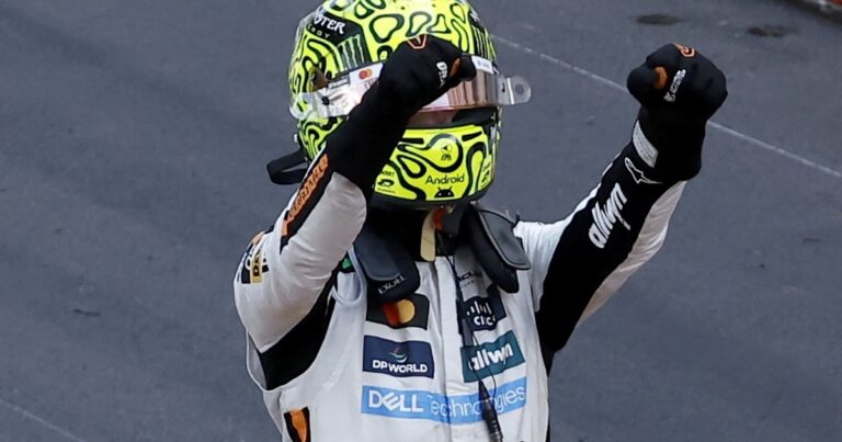 Lando Norris, el gran ganador en una carrera de estrategias: triunfó en Mónaco se arrimó a Piastri en el campeonato