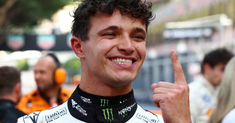 Así quedó la tabla de posiciones de la F1 tras la victoria de Lando Norris en el GP de Monaco