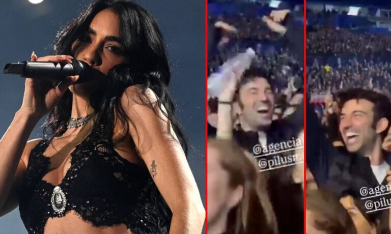 El video del novio de Lali Espósito bailando en su recital en Vélez que se hizo viral