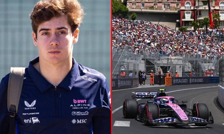 El festejo de Adrián Puente por lo que hizo Franco Colapinto en el GP de Mónaco de F1