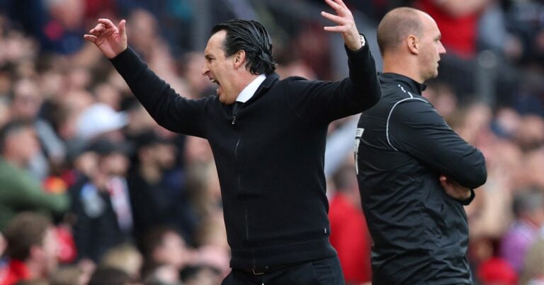 Unai Emery, al rojo vivo: el enojo del DT del Dibu en Aston Villa con los árbitros
