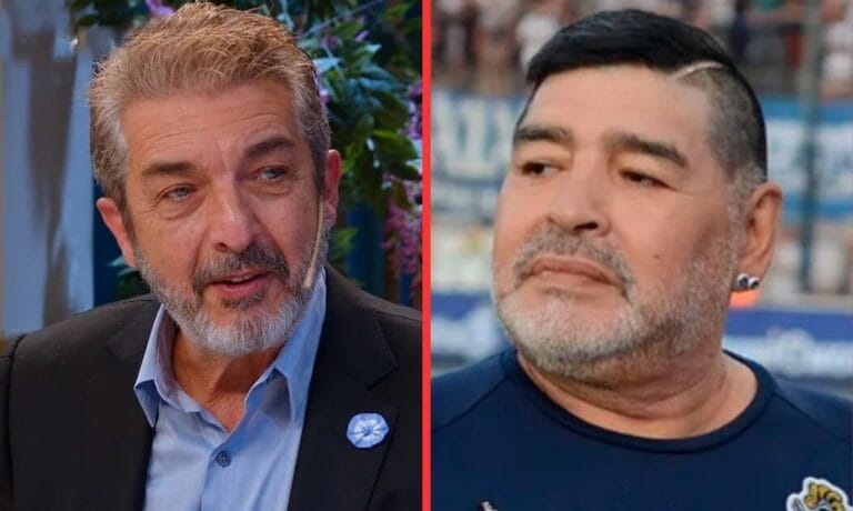 Ricardo Darín contó la verdad de su histórica pelea con Diego Maradona