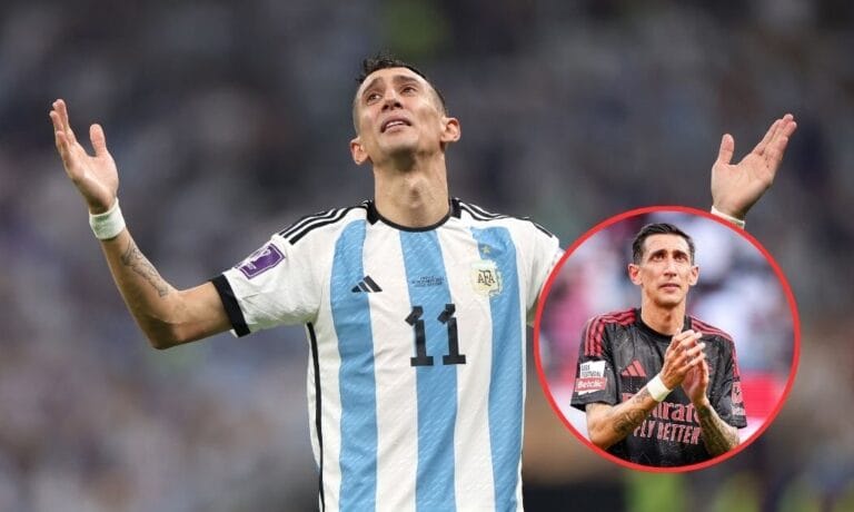 El llanto de Ángel Di María al perder su último partido jugando con la camiseta del Benfica