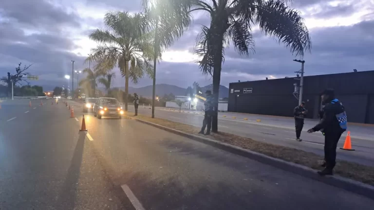 Detectaron y sancionaron a más de 200 conductores alcoholizados