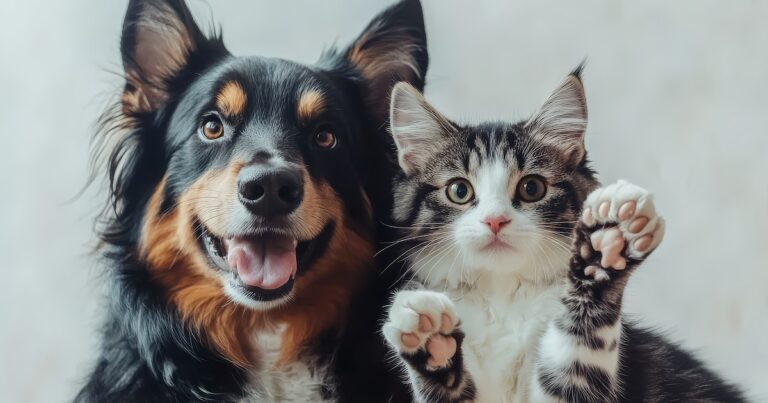 Por qué los gatos viven más que los perros