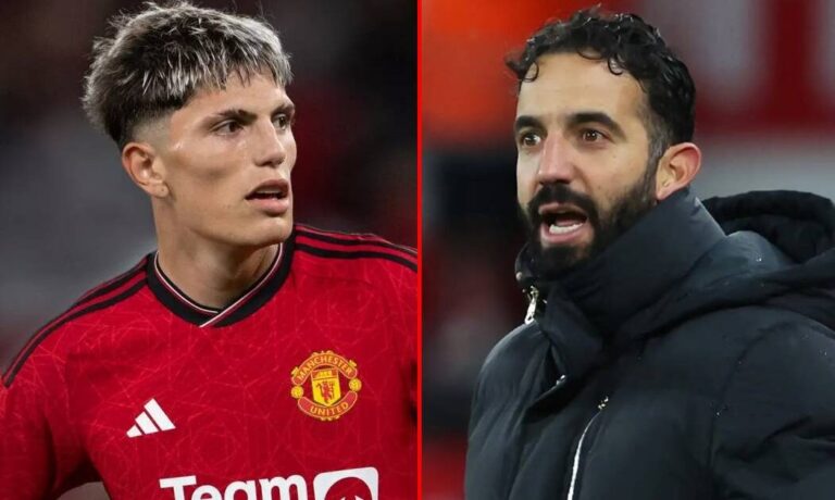 La pelea de Alejandro Garnacho con su DT que amenaza con sacarlo del Manchester United