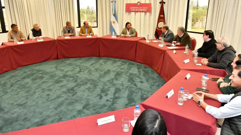 El gobernador Sáenz anunció a los gremios que retirará el proyecto de ley del IPS