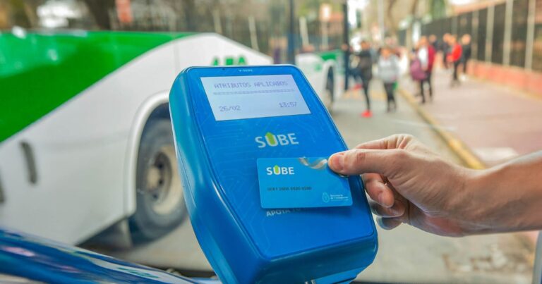 De cuánto es el saldo negativo de la Tarjeta SUBE en mayo 2025