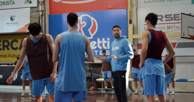 La U16 masculina continúa su preparación en Marcos Juárez