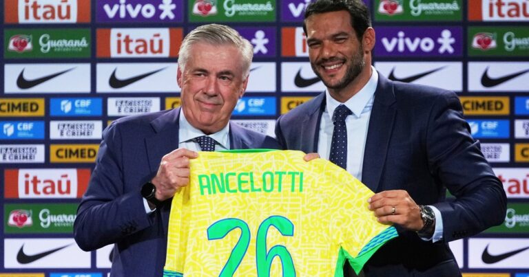 Carlo Ancelotti y los convocados de Brasil para visitar Ecuador: sin Neymar ni Rodrygo