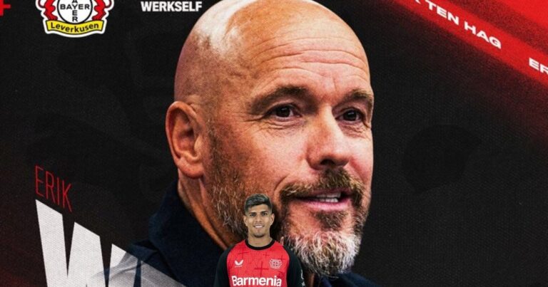 Piero Hincapié tiene nuevo entrenador: Erik ten Hag fue oficializado en Bayer Leverkusen