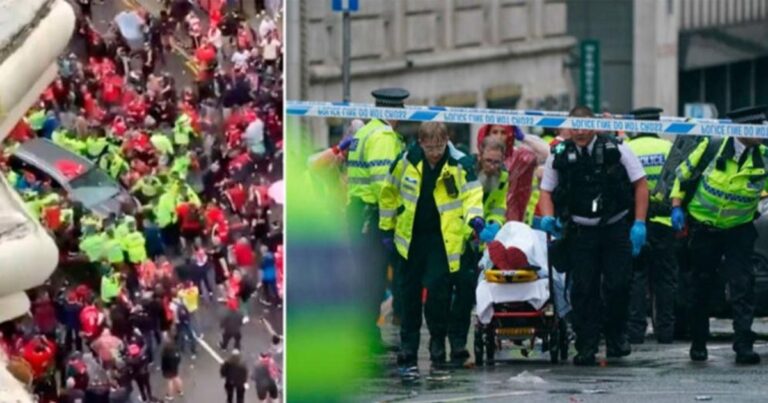 Tragedia en Liverpool: un conductor atropelló a hinchas de los Reds en los festejos por ganar la Premier League