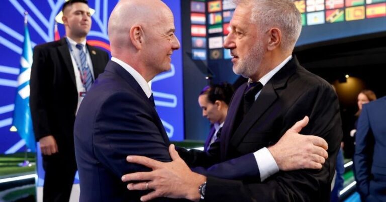 Sergio Marchi se reunió con Gianni Infantino y Aleksander Čeferin: los detalles