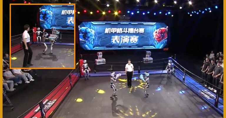De ciencia ficción a realidad: así son las peleas de boxeo entre robots humanoides
