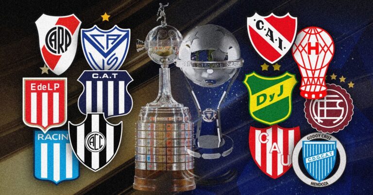 Qué se juega cada equipo argentino en esta semana de Libertadores y Sudamericana