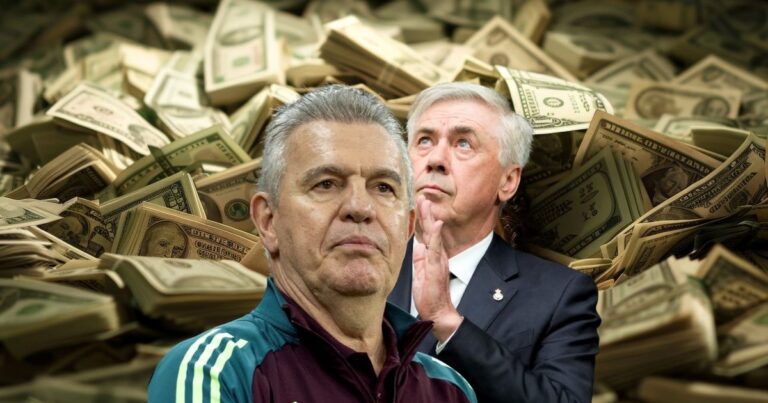 Carlo Ancelotti ganará 9 millones al año con Brasil, mientras esto es lo que gana el Vasco Aguirre en México