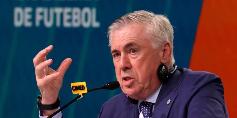 Carlo Ancelotti fue presentado como nuevo entrenador de la Selección de Brasil