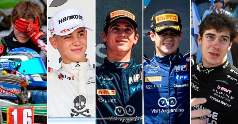 22 hitos de Colapinto en su cumpleaños número 22: de sus hazañas en el karting a sus mejores maniobras en la Fórmula 1