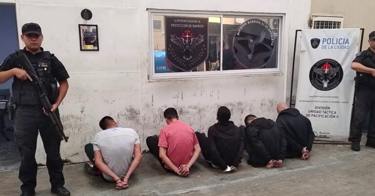 Feroz entradera a jubilados frente a la sede del Gobierno de la Ciudad: cinco ladrones procesados