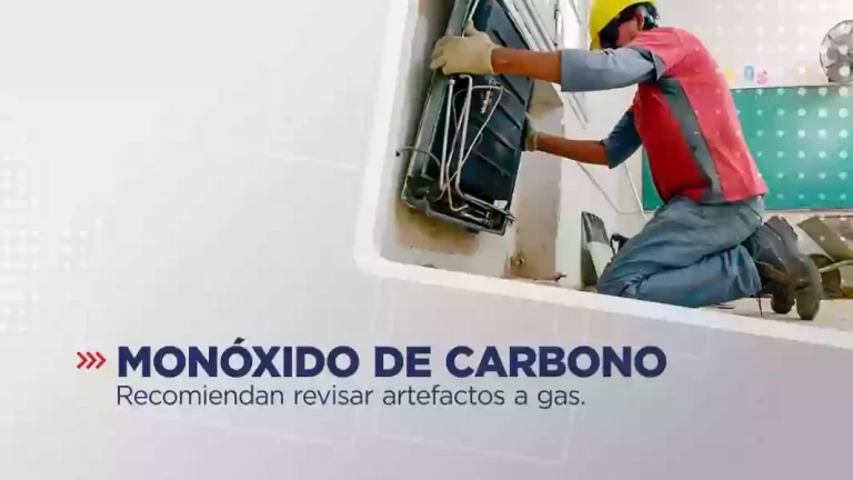 Se recomienda revisar los artefactos de calefacción a gas antes de usarlos