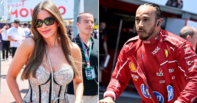 La aparición en el GP de Mónaco de una famosa actriz de Hollywood que tuvo un fugaz romance con Lewis Hamilton causó furor