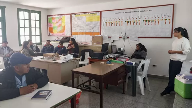 Salud Pública capacitó a equipos de Santa Victoria e Iruya para prevenir infecciones respiratorias