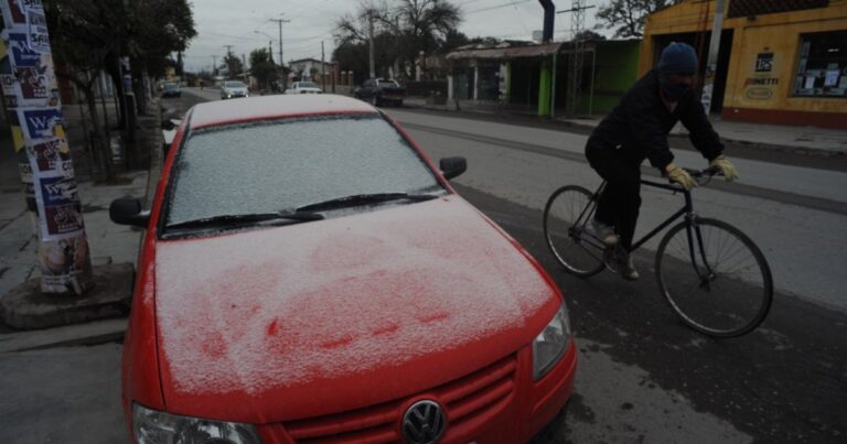 El frío ya está acá y podría llegar la primera helada