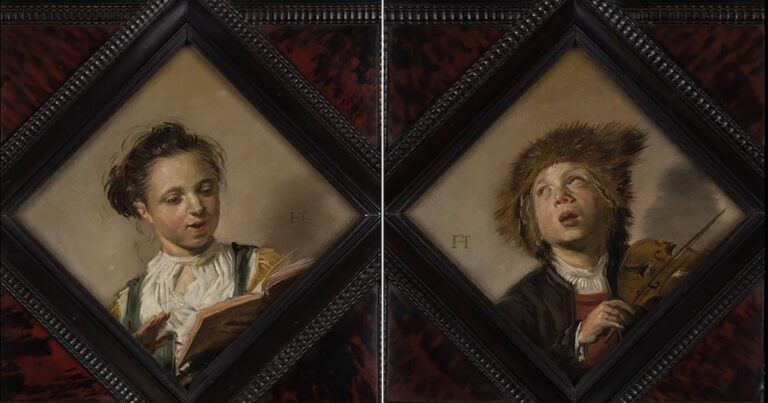 Dos retratos infantiles pintados por Frans Hals regresan a los Países Bajos