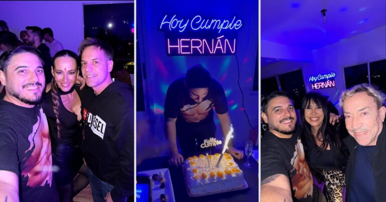 El divertido cumpleaños de Hernán Lirio en su nuevo hogar: “Íbamos a ser 15 y fuimos 75”
