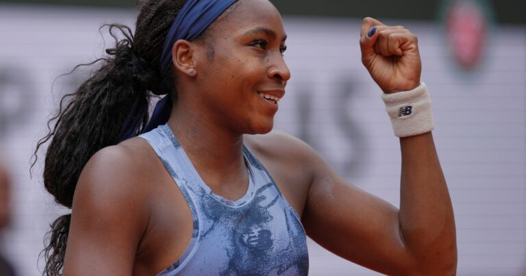 Video: el increíble olvido de Coco Gauff a segundos de su debut triunfal en Roland Garros