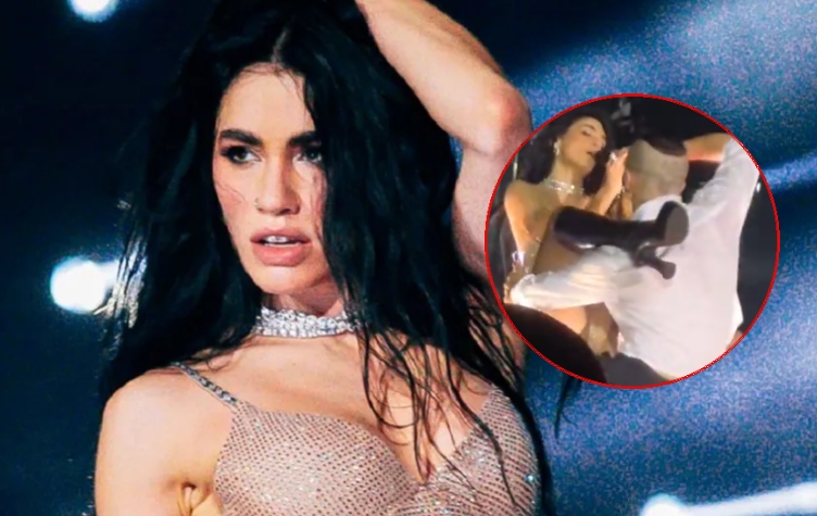 El video del momento más polémico y hot de Lali Espósito en Vélez que se hizo viral