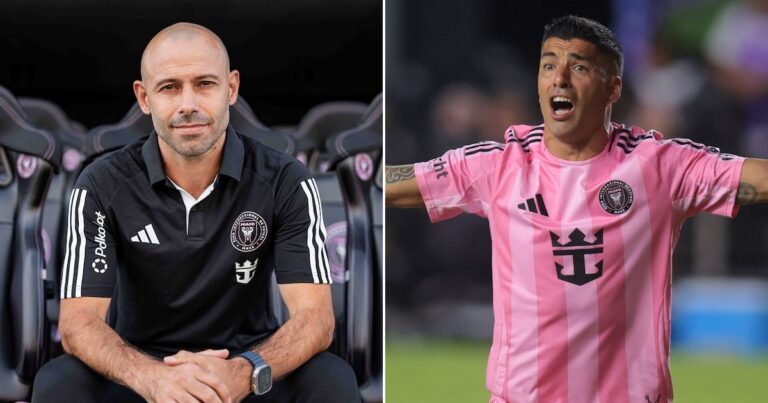 La llamativa respuesta de Mascherano cuando le preguntaron por el bajo nivel de Luis Suárez en el Inter Miami