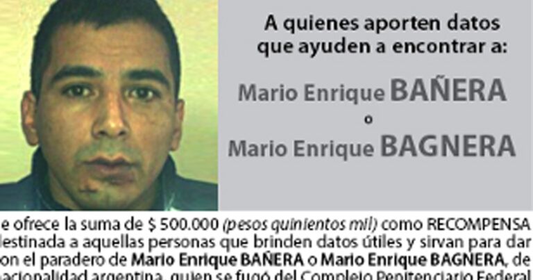 Condenaron a perpetua por el crimen de dos policías a Mario Bagnera, uno de los delincuentes más temibles de la historia