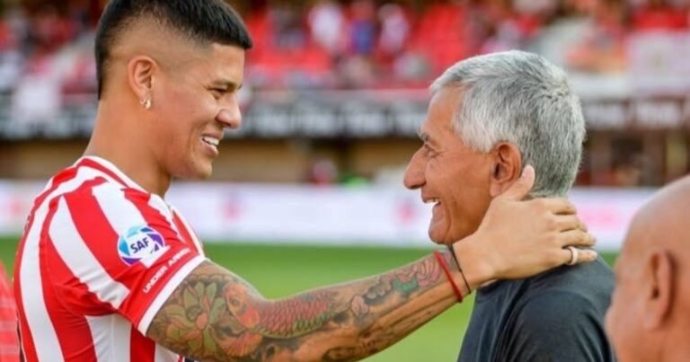 El mensaje de despedida de Marcos Rojo a Juan Ramón Verón: “Gracias por…”