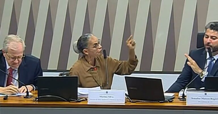 La ministra de Medio Ambiente de Brasil se retiró del Congreso tras un fuerte enfrentamiento con senadores
