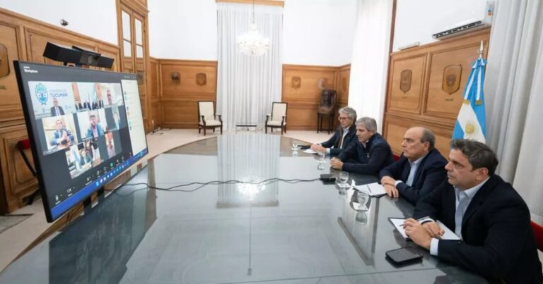 Sáenz participó de la reunión con Francos y Caputo por el plan del dólar colchón