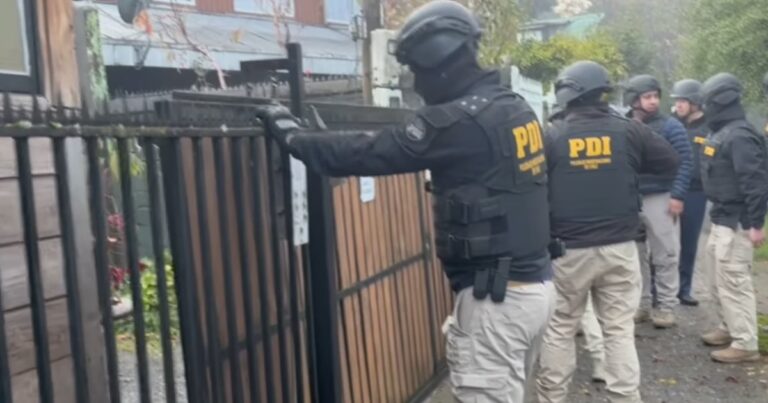 Operación Metástasis: detuvieron a 29 personas vinculadas al Tren de Aragua en Chile durante una redada simultánea