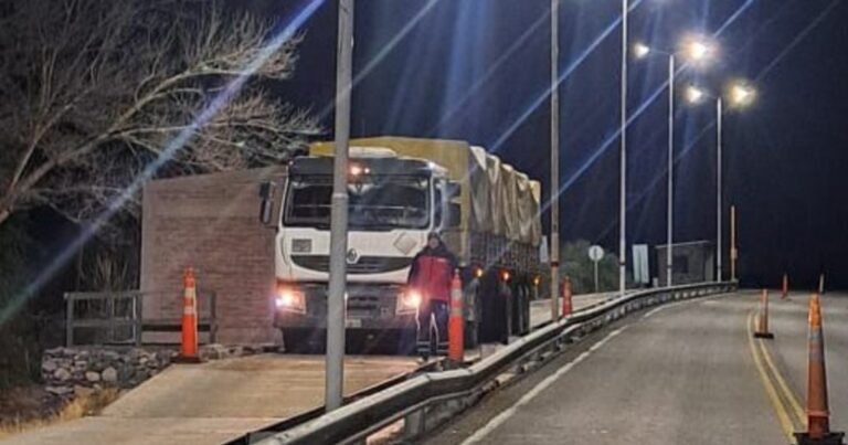 Se refuerzan los controles en balanzas en rutas nacionales