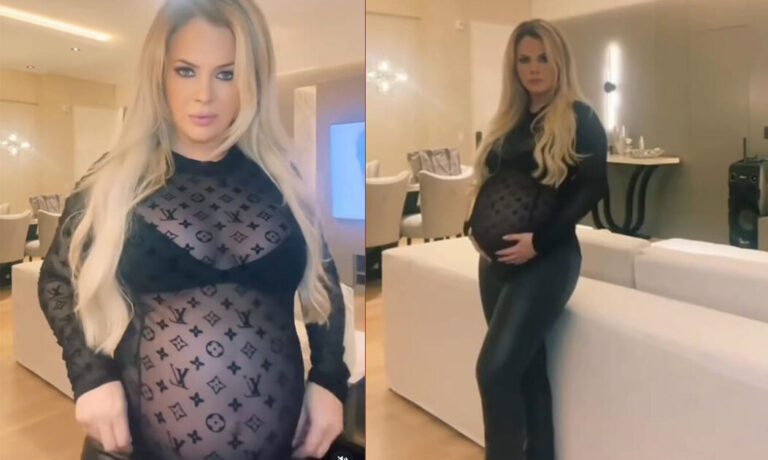 Alejandra Maglietti tuvo un baby shower inesperado en Formosa