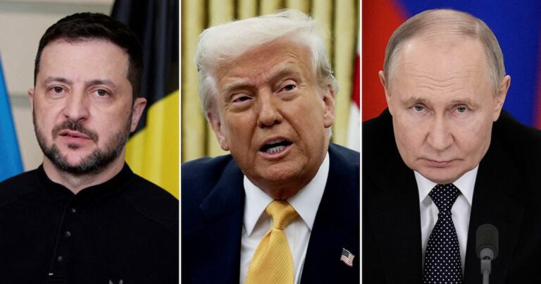 El Kremlin rechazó el llamado de Zelensky a una reunión tripartita con Trump y Putin