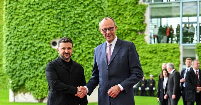 Alemania y Ucrania anunciaron un acuerdo para fabricar armas de largo alcance para defenderse de Rusia sin restricciones